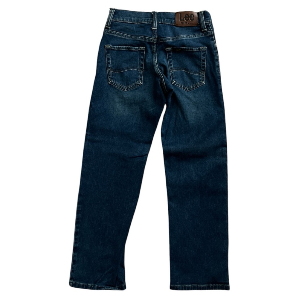 LEE Dark Wash Jeans Size 10 Slim EUC - Picture 2 of 2